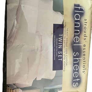 Twin Size Flannel Sheet Set